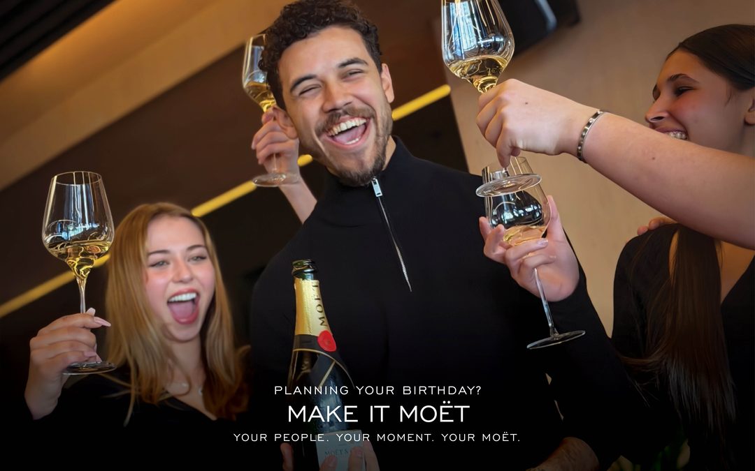 Ignite Birthdays with Moët & Chandon at TANG